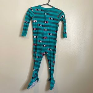 Baby boy one piece footie pajamas